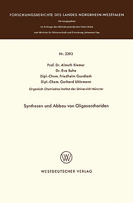 E-Book (pdf) Synthesen und Abbau von Oligosacchariden von 
