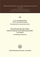 E-Book (pdf) Untersuchungen über den Aufbau, das Umwandlungs- und Ausdehnungsverhalten von Tridymit von Ingeborg Patzak