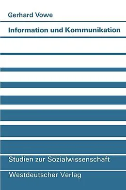 E-Book (pdf) Information und Kommunikation von Gerhard Vowe