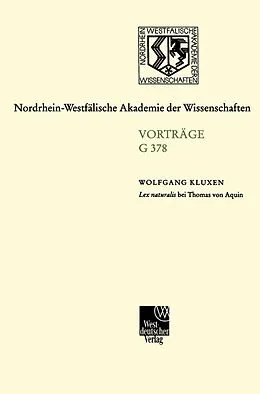 E-Book (pdf) Lex naturalis bei Thomas von Aquin von Wolfgang Kluxen