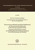 E-Book (pdf) Die Auswirkung elektrotherapeutischer Muskelreizung auf die psychische Antriebsstruktur zerebral-bewegungsgestörter Kinder von Christoph Leyendecker