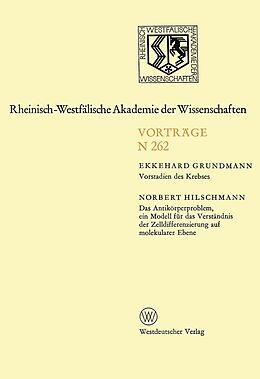 E-Book (pdf) Vorstadien des Krebses von Ekkehard Grundmann