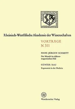 E-Book (pdf) Der Mensch im elektromagnetischen Feld. Ergonomie in der Medizin von Hans Jürgen Schmitt