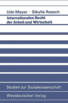 E-Book (pdf) Internationales Recht der Arbeit und Wirtschaft von Udo Mayer