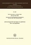 E-Book (pdf) Untersuchungen über das Läppen von gehärteten Stirn- und Kegelrädern von Herwart Opitz