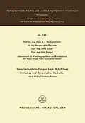 E-Book (pdf) Verschleißuntersuchungen beim Wälzfräsen Statisches und dynamisches Verhalten von Wälzfräsmaschinen von Herwart Opitz, Bernhard Hoffmeister, Gerd Sulzer