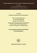 E-Book (pdf) Leistungssteigerung beim spitzenlosen Durchlaufschleifen von Wilfried König