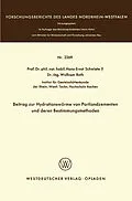 E-Book (pdf) Beitrag zur Hydrationswärme von Portlandzementen und deren Bestimmungsmethoden von Hans-Ernst Schwiete