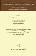 E-Book (pdf) Experimentelle Untersuchung der Spülentgasung von Stahlschmelzen mit Argon bei unterschiedlichen Legierungsgehalten und Gesamtdrucken von Klaus W. Lange