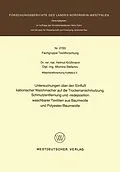 E-Book (pdf) Untersuchungen über den Einfluß kationischer Weichmacher auf die Trockenanschmutzung, Schmutzentfernung und -redeposition waschbarer Textilien aus Baumwolle und Polyester/Baumwolle von Helmut Krüßmann