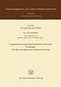 E-Book (pdf) Langzeitverformungsverhalten elastomerer Werkstoffe für Baulager unter Berücksichtigung des Temperatureinflusses von Frank Müller
