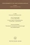 E-Book (pdf) Kind und Fernsehen von Gerhard Augst