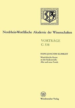E-Book (pdf) Manichäische Kunst an der Seidenstraße: Alte und neue Funde von Hans-Joachim Klimkeit