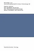 E-Book (pdf) Der gezähmte Konflikt von Carola Schulz