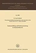 E-Book (pdf) Kostenermittlung und Kostenauswertung im Hochschulbereich von Jörg Wedekind