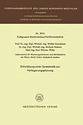 E-Book (pdf) Entwicklung einer Systematik zur Verlagerungsplanung von Walter Eversheim