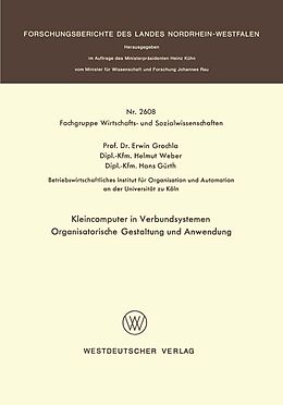 E-Book (pdf) Kleincomputer in Verbundsystemen von Erwin Grochla