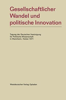 E-Book (pdf) Gesellschaftlicher Wandel und politische Innovation von Kenneth A. Loparo