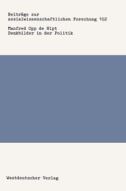 E-Book (pdf) Denkbilder in der Politik von Manfred Opp de Hipt