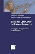 E-Book (pdf) Customer Care Center professionell managen von 