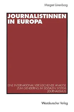 E-Book (pdf) Journalistinnen in Europa von Margreth Lünenborg