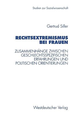 E-Book (pdf) Rechtsextremismus bei Frauen von Gertrud Siller