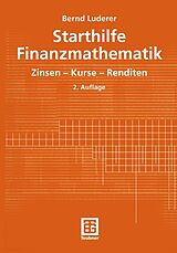 E-Book (pdf) Starthilfe Finanzmathematik von Bernd Luderer