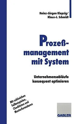 E-Book (pdf) Prozeßmanagement mit System von Klaus-Jürgen Schmidt