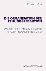 E-Book (pdf) Die Organisation der Zeitungsredaktion von 