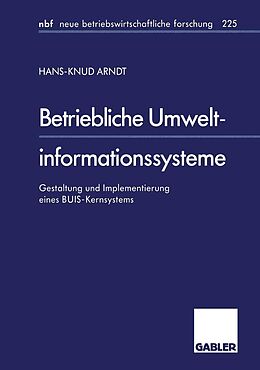 E-Book (pdf) Betriebliche Umweltinformationssysteme von Hans-Knud Arndt