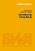 E-Book (pdf) Rechtskunde für Kaufleute von Sabine Klamroth