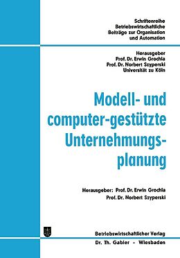 E-Book (pdf) Modell- und computer-gestützte Unternehmungsplanung von 