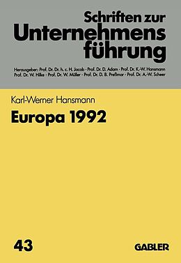 E-Book (pdf) Europa 1992 von 