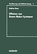 E-Book (pdf) Effizienz von Bonus-Malus-Systemen von Andrea Boos