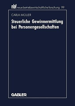 E-Book (pdf) Steuerliche Gewinnermittlung bei Personengesellschaften von Carla Müller