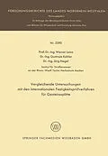 E-Book (pdf) Vergleichende Untersuchungen mit den internationalen Festigkeitsprüfverfahren für Gesteinssplitte von Werner Leins