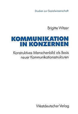 E-Book (pdf) Kommunikation in Konzernen von Brigitte Witzer