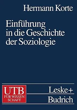 E-Book (pdf) Einführung in die Geschichte der Soziologie von Hermann Korte
