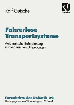 E-Book (pdf) Fahrerlose Transportsysteme von Ralf Gutsche