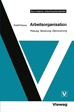 E-Book (pdf) Arbeitsorganisation von Rudolf Krause