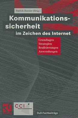 E-Book (pdf) Kommunikationssicherheit im Zeichen des Internet von 