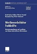 E-Book (pdf) Wettbewerbsfaktor Fachkräfte von Uschi Backes-Gellner, Rosemarie Kay, Werner Freund