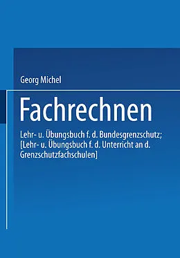 E-Book (pdf) Fachrechnen von Michel Georg