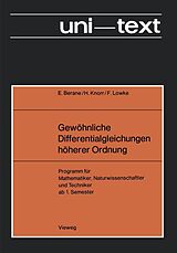 E-Book (pdf) Gewöhnliche Differentialgleichungen höherer Ordnung von Berane Edith