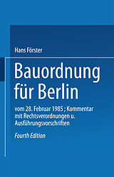 E-Book (pdf) Bauordnung für Berlin von 