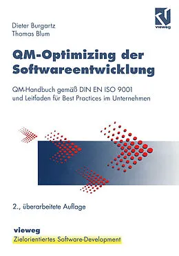 E-Book (pdf) QM-Optimizing der Softwareentwicklung von Dieter Burgartz, Thomas Blum