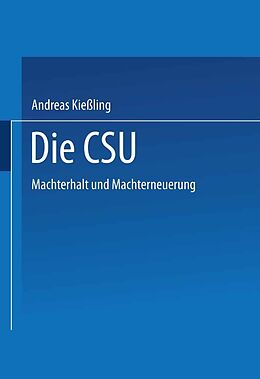 E-Book (pdf) Die CSU von Andreas Kießling