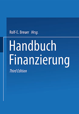 Kartonierter Einband Handbuch Finanzierung von 