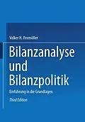 E-Book (pdf) Bilanzanalyse und Bilanzpolitik von Volker H. Peemöller
