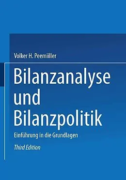 E-Book (pdf) Bilanzanalyse und Bilanzpolitik von Volker H. Peemöller